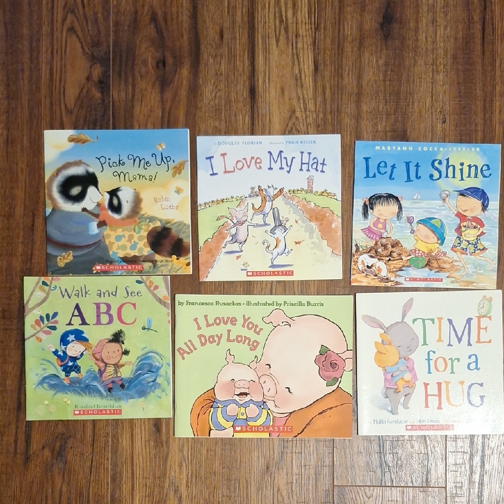 Lot Of 6 Paperback Scholastic Kids Books